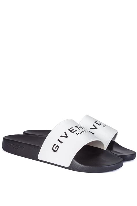 white givenchy sliders
